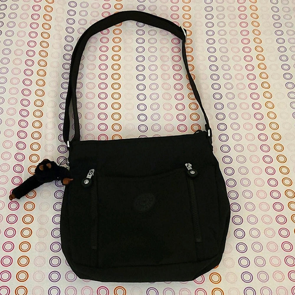 NWOT Kipling Black Crossbody Bag